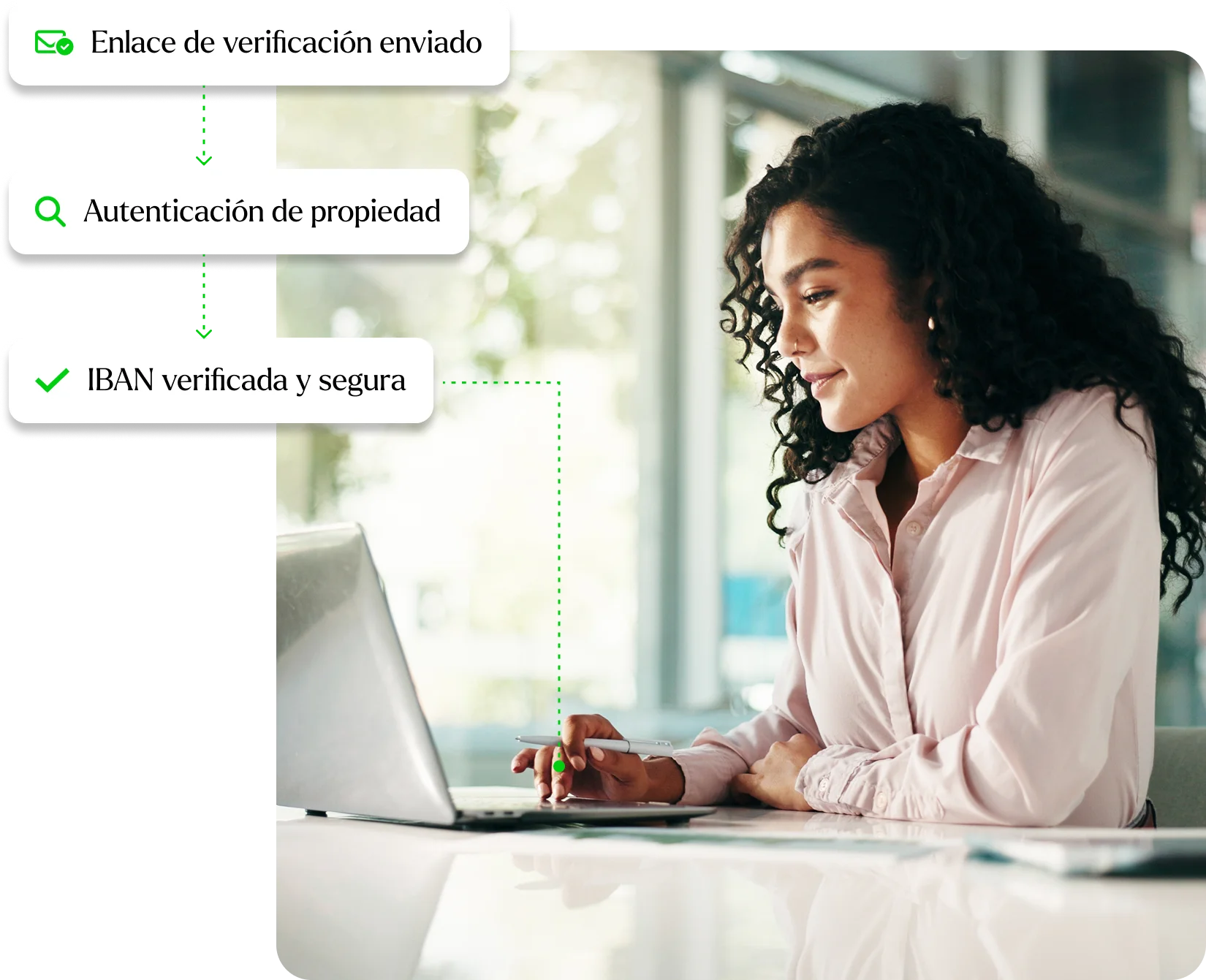 Person working on laptop